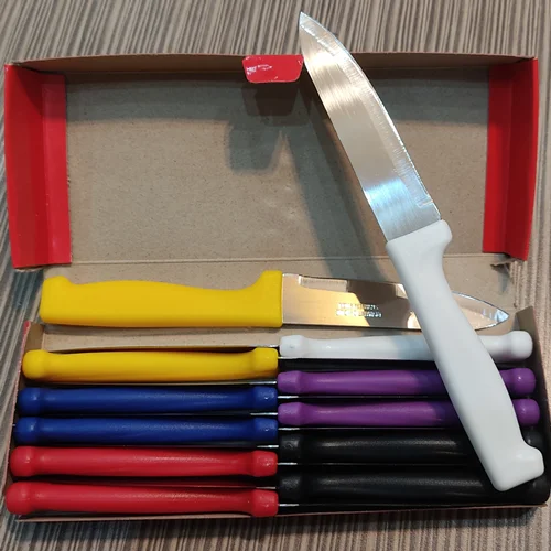 چاقو آشپزخانه ۴ اینچ (بسته۱۲عددی)